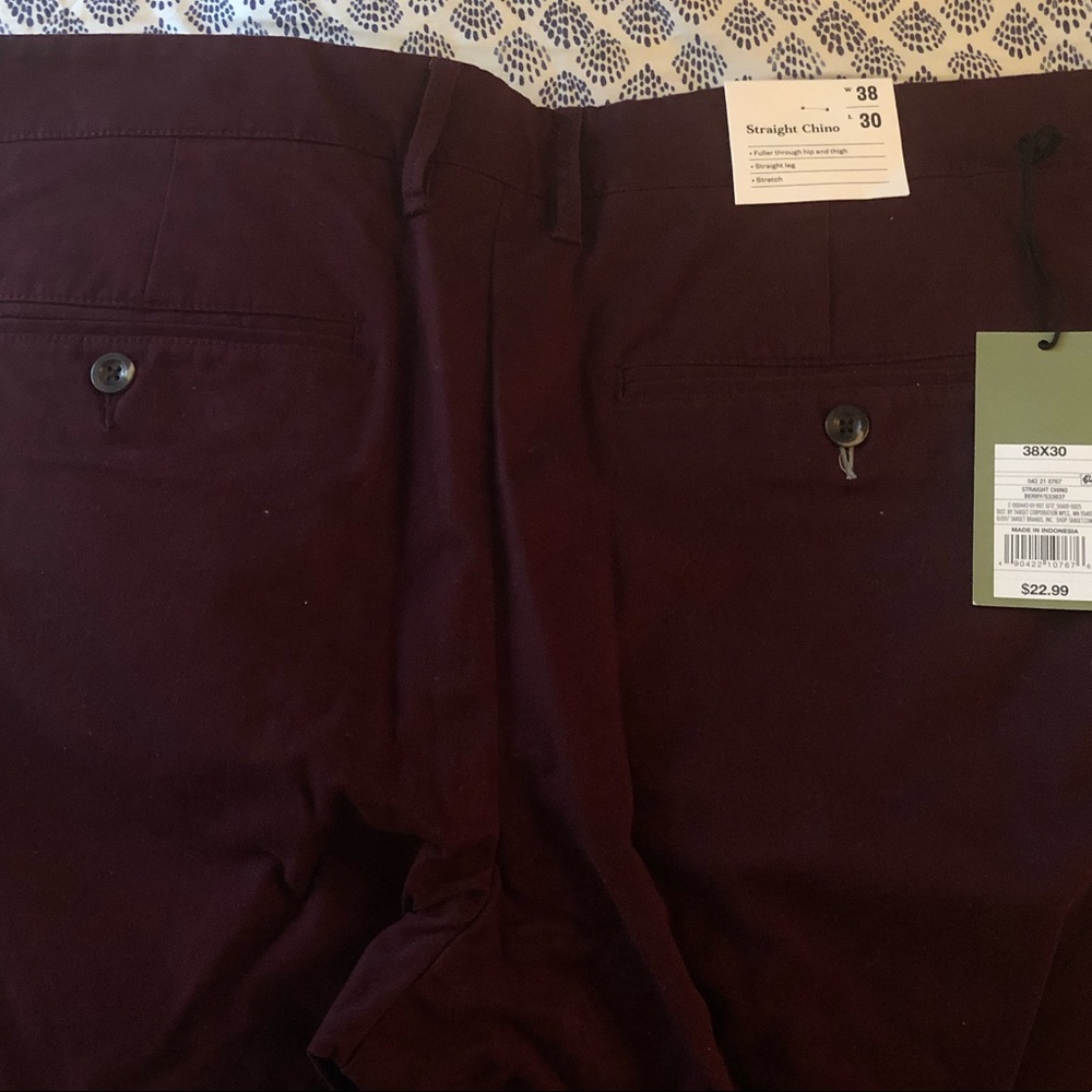 Men’s goodfellow chinos - 38x30 NWT